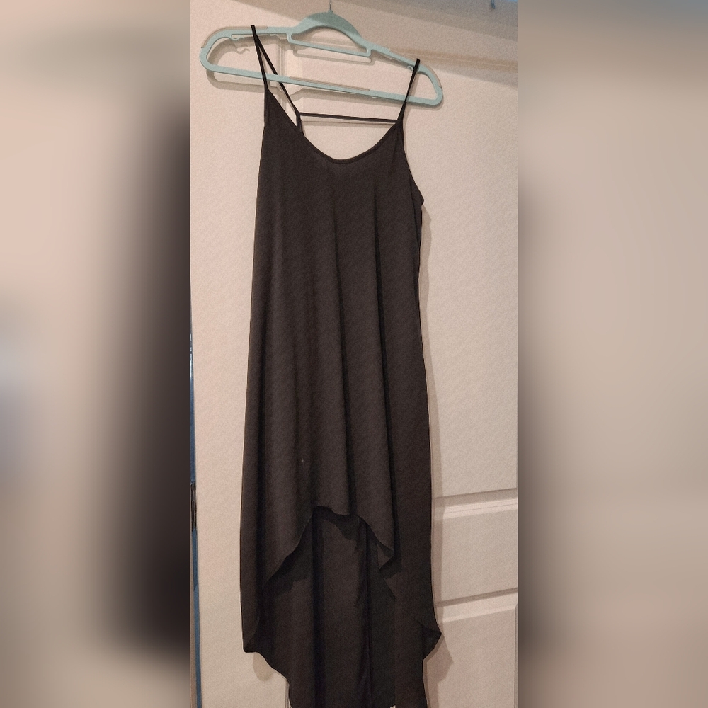 Classic Highlow Little Black Dress. Fancy N Flowy